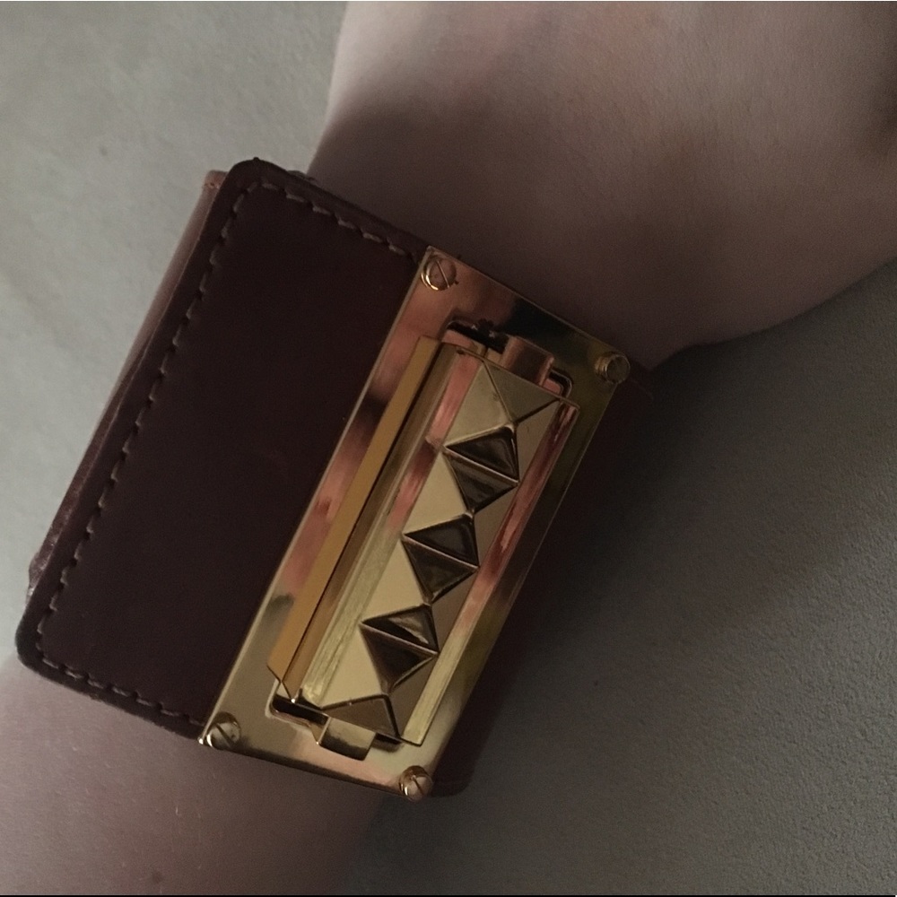Authentic Leather Tory Burch Wrist Cuff